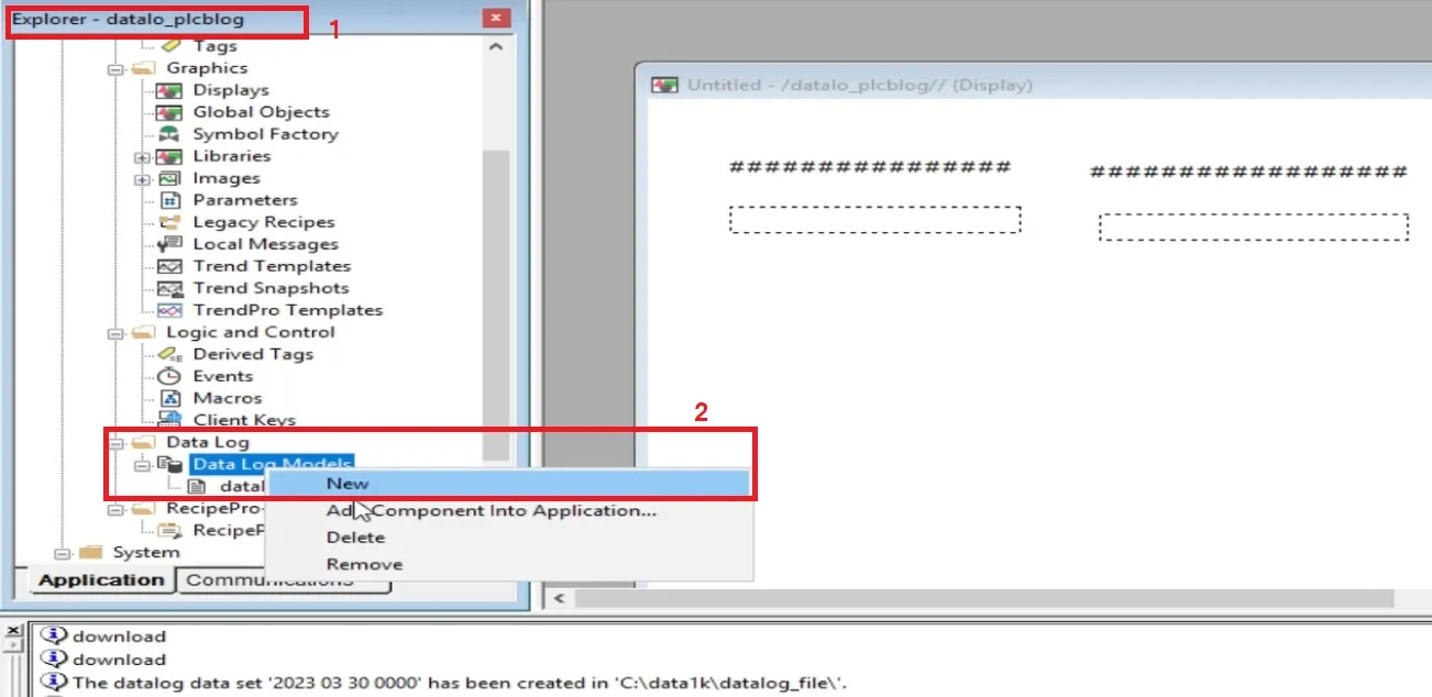 img/Data logging in MSSQL/How To Connect SQL server in FactoryTalk View for Datalogging.webp
